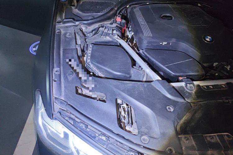 Used BMW 5 Series 2021 Restyled 530Li Luxury Edition M Sport Package Engine Bay Right