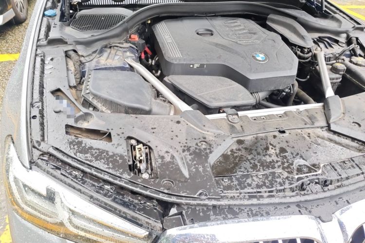Used BMW 5 Series 2021 530Li Leading Model M Sport Package Engine Bay Right