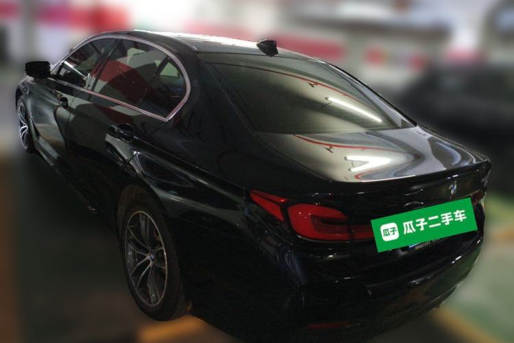 Used BMW 5 Series 2021 525Li M Sport Package Rear Left 45 Deg