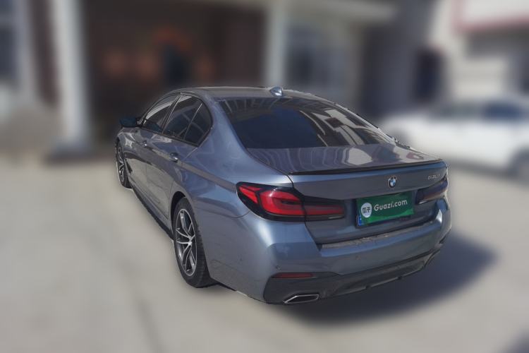 Used BMW 5 Series 2021 525i M Sport Package Rear Left 45 Deg