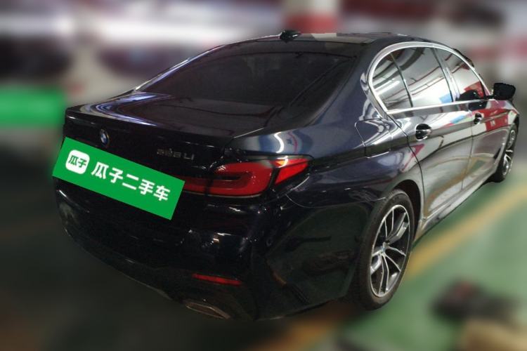 Used BMW 5 Series 2021 525Li M Sport Package Rear Right 45 Deg
