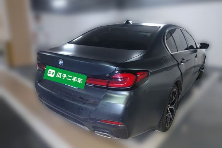 Used BMW 5 Series 2021 Restyled 530Li Luxury Edition M Sport Package Rear Right 45 Deg