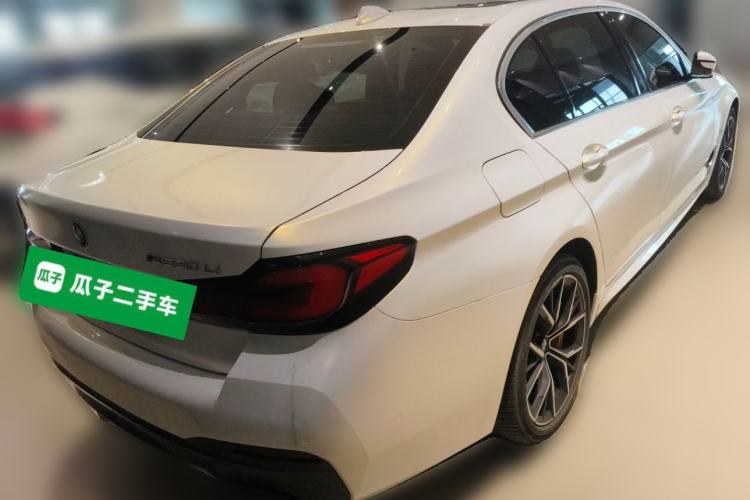Used BMW 5 Series 2021 Facelifted 530Li Leading Edition M Sport Package Rear Right 45 Deg