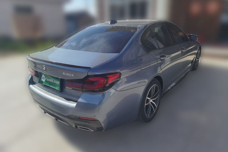 Used BMW 5 Series 2021 525i M Sport Package Rear Right 45 Deg