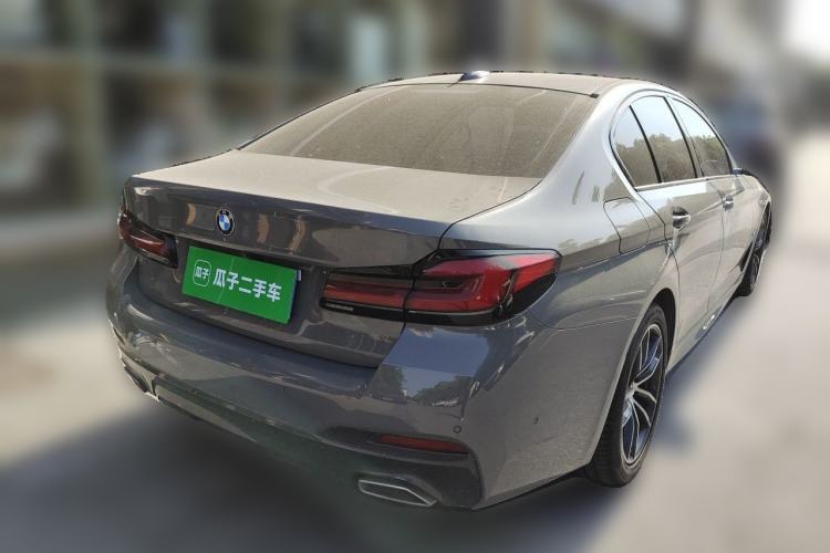 Used BMW 5 Series 2021 525i M Sport Package Rear Right 45 Deg