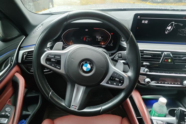 Used BMW 5 Series 2021 530Li Leading Model M Sport Package Steering Wheel