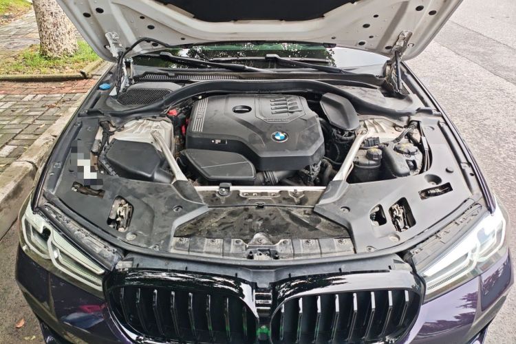 Used BMW 5 Series 2021 530Li Luxury Edition Premium Package Engine Bay