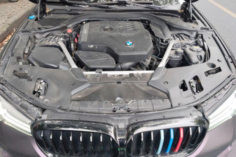 Used BMW 5 Series 2021 530Li Leading Model M Sport Package Engine Bay