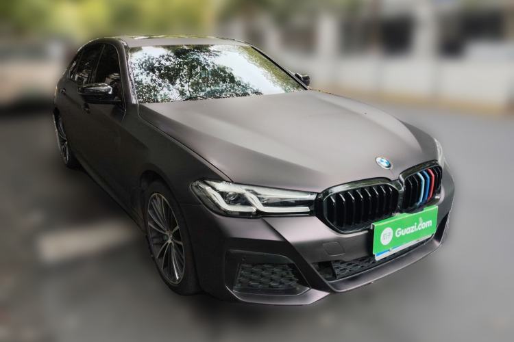 Used BMW 5 Series 2021 530Li Leading Model M Sport Package Front Right 45 Deg