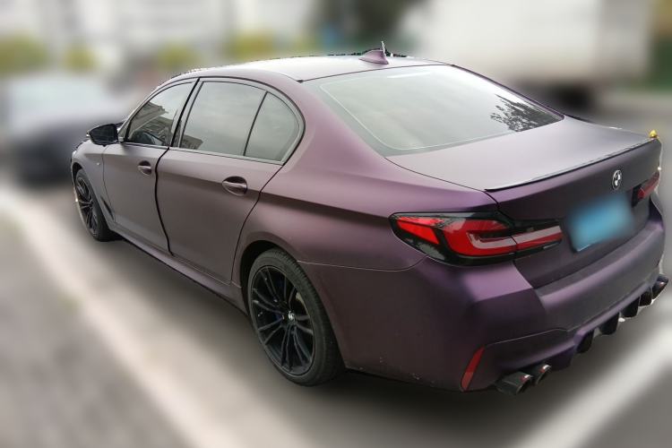 Used BMW 5 Series 2021 525Li M Sport Package Rear Left 45 Deg