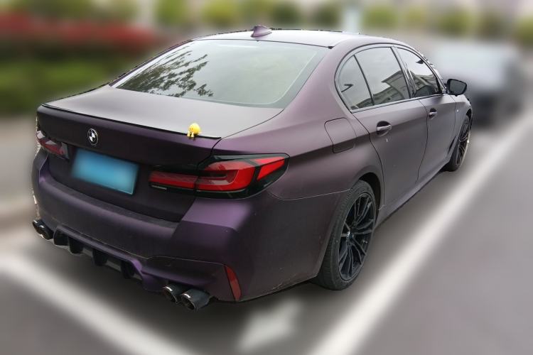 Used BMW 5 Series 2021 525Li M Sport Package Rear Right 45 Deg