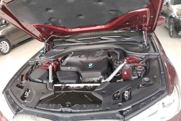 Used BMW 5 Series 2021 525Li Luxury Package Engine Bay