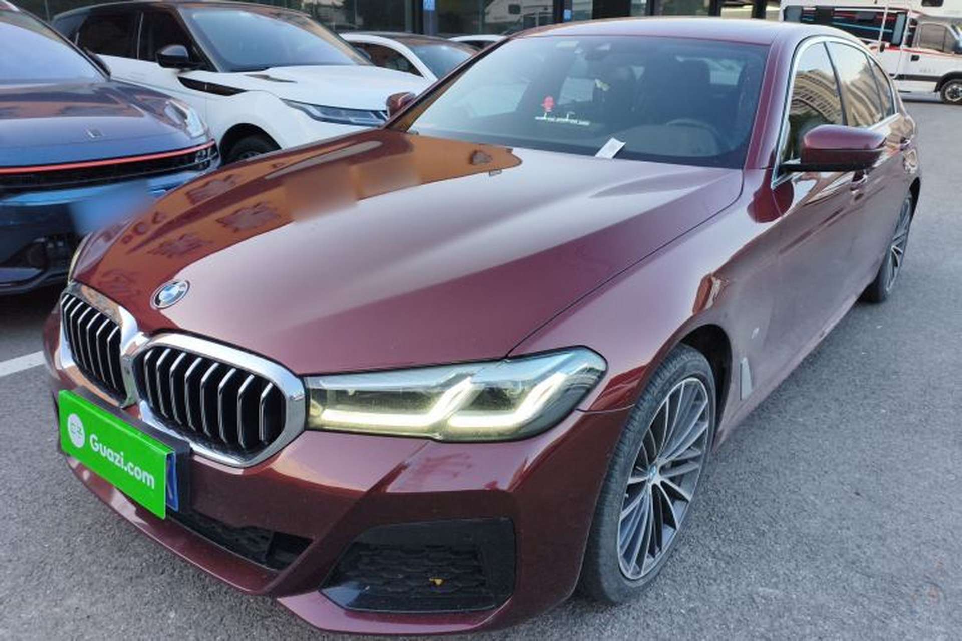 Used BMW 5 Series 2021 530Li Leading Model M Sport Package Front Left 45 Deg