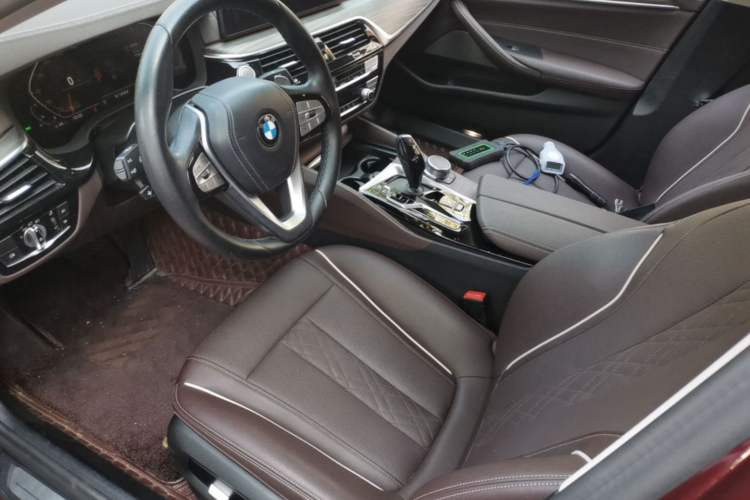 Used BMW 5 Series 2021 530Li Leading Luxury Package Left Front Seat