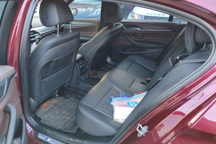 Used BMW 5 Series 2021 530Li Leading Model M Sport Package Left Rear Seat