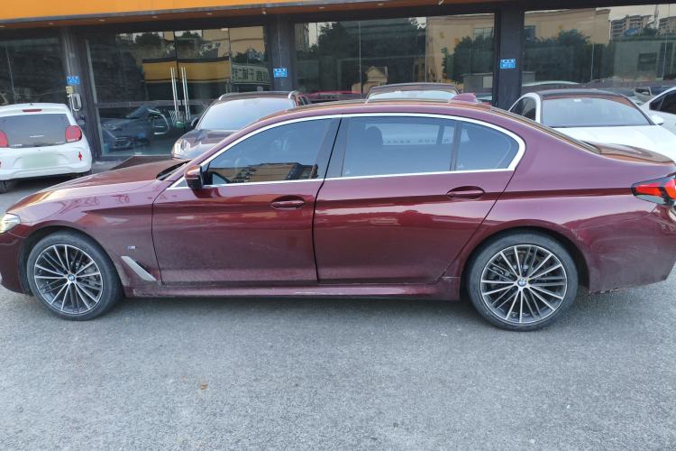 Used BMW 5 Series 2021 530Li Leading Model M Sport Package Left Side