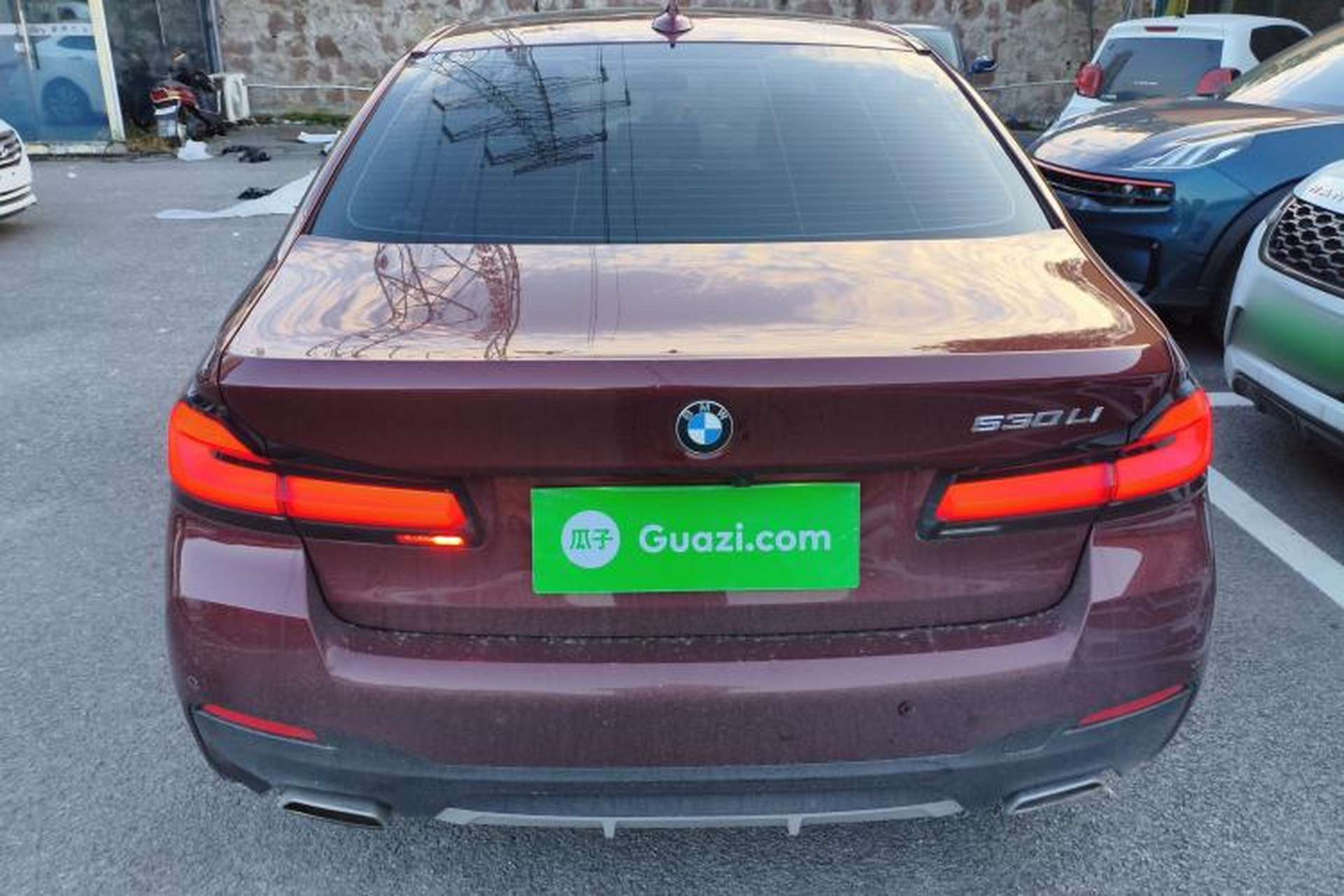 Used BMW 5 Series 2021 530Li Leading Model M Sport Package Rear
