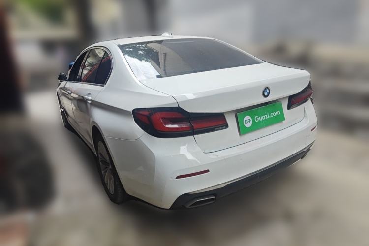 Used BMW 5 Series 2021 525Li Luxury Package Rear Left 45 Deg