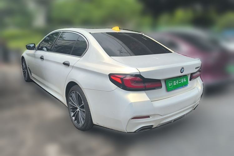 Used BMW 5 Series 2021 Facelifted 530Li Leading Edition M Sport Package Rear Left 45 Deg