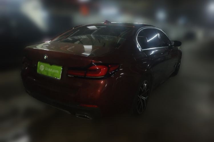 Used BMW 5 Series 2021 525Li M Sport Package Rear Right 45 Deg