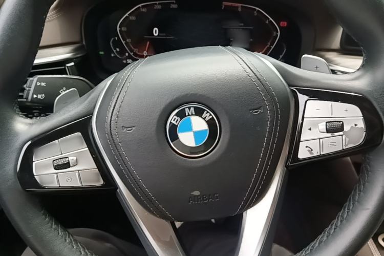 Used BMW 5 Series 2021 530Li Leading Luxury Package Steering Wheel