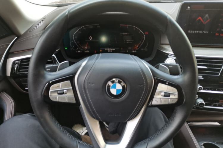 Used BMW 5 Series 2021 530Li Leading Luxury Package Steering Wheel