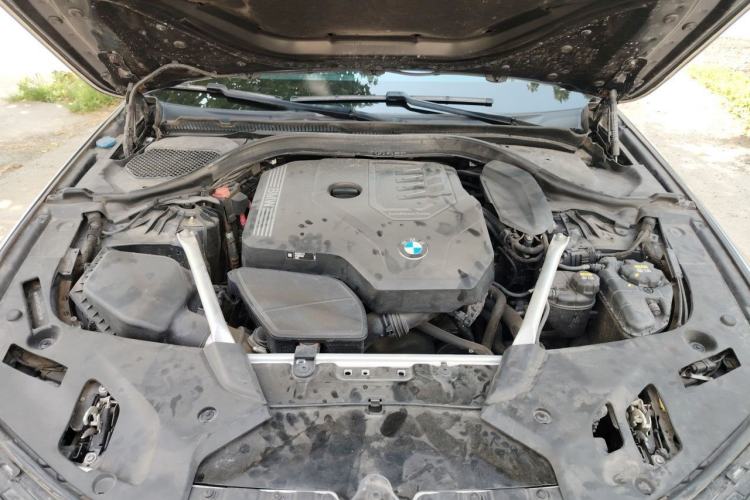 Used BMW 5 Series 2021 530Li Leading Model M Sport Package Engine Bay
