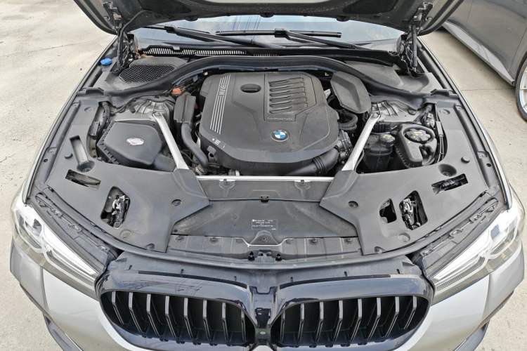 Used BMW 5 Series 2021 Restyled 540i Sport Line with M Sports Package Engine Bay