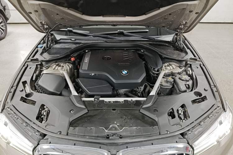 Used BMW 5 Series 2021 530Li Leading Luxury Package Engine Bay