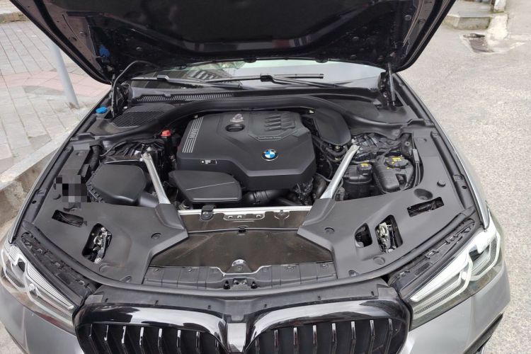 Used BMW 5 Series 2021 Facelifted 530Li Leading Edition M Sport Package Engine Bay