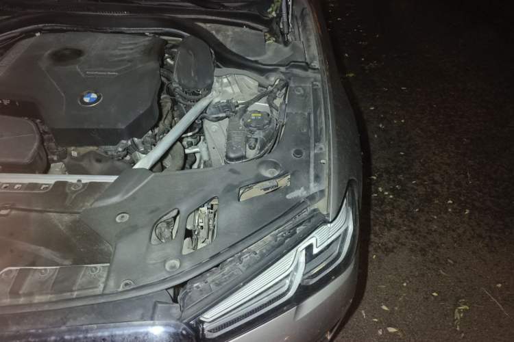 Used BMW 5 Series 2021 525Li Luxury Package Engine Bay Left