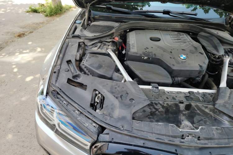 Used BMW 5 Series 2021 530Li Leading Model M Sport Package Engine Bay Right