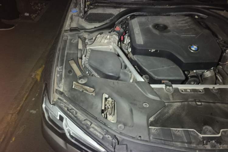 Used BMW 5 Series 2021 525Li Luxury Package Engine Bay Right