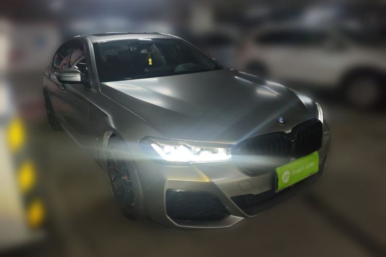 Used BMW 5 Series 2021 540i Sport Line M Sport Package Front Right 45 Deg