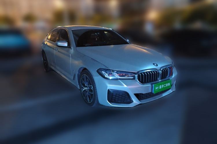 Used BMW 5 Series 2021 530Li Executive M Sport Package Front Right 45 Deg