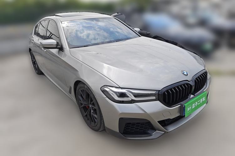 Used BMW 5 Series 2021 Restyled 540i Sport Line with M Sports Package Front Right 45 Deg