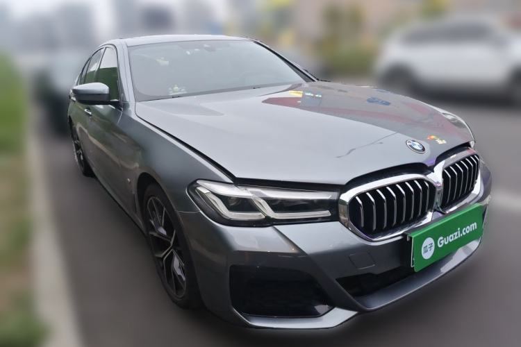 Used BMW 5 Series 2021 530i Sport Line M Sport Package Front Right 45 Deg