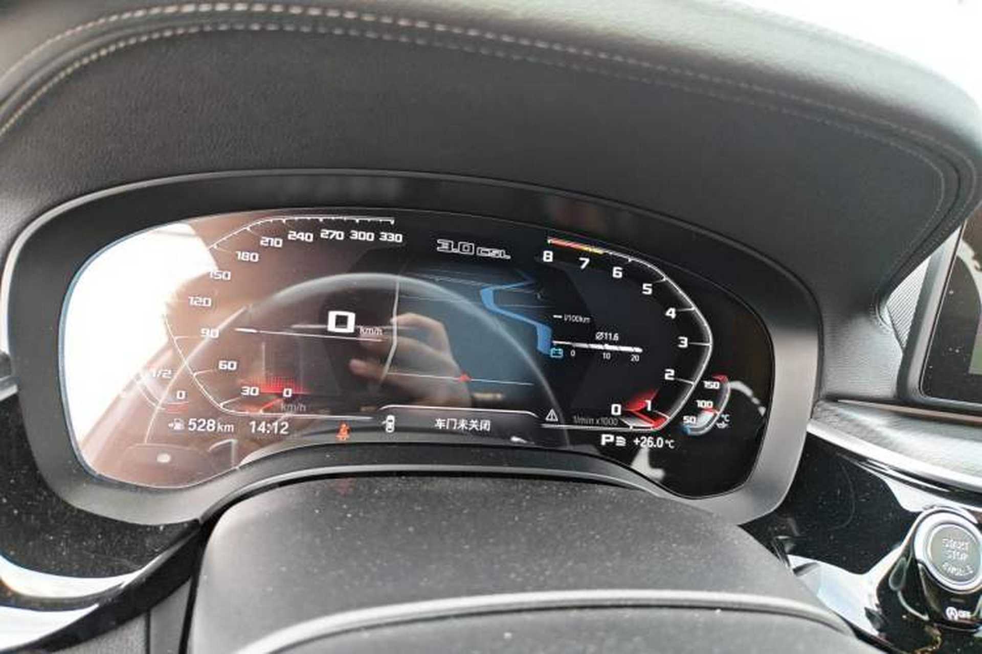 Used BMW 5 Series 2021 Restyled 540i Sport Line with M Sports Package Instrument Cluster