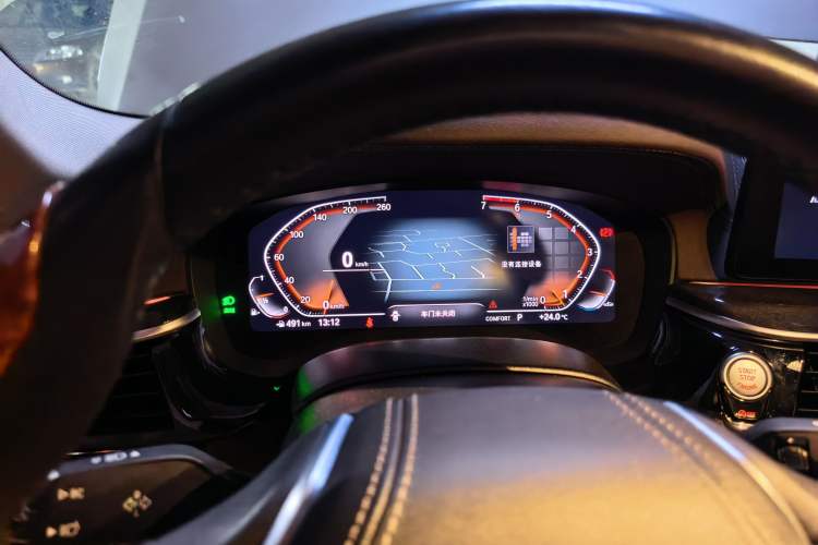 Used BMW 5 Series 2021 Updated Version 525Li Luxury Package Instrument Cluster