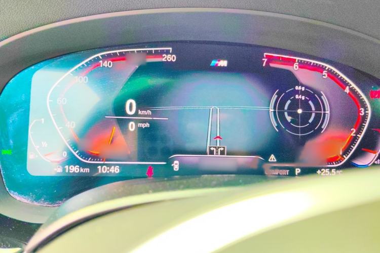 Used BMW 5 Series 2021 530Li Luxury Edition M Sport Package Instrument Cluster