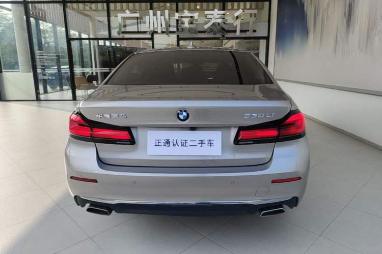 Used BMW 5 Series 2021 530Li Leading Luxury Package Rear