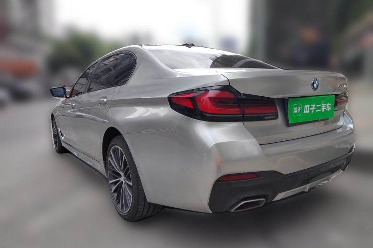 Used BMW 5 Series 2021 Facelifted 530Li Leading Edition M Sport Package Rear Left 45 Deg