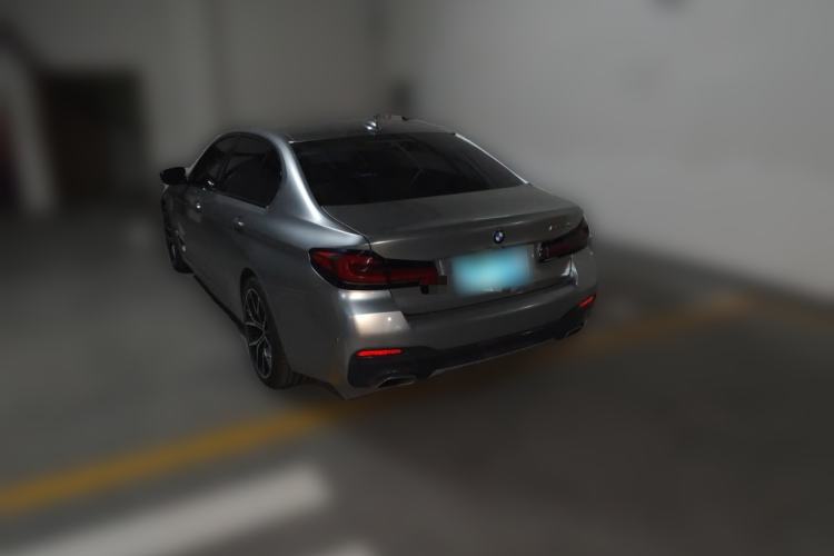 Used BMW 5 Series 2021 525Li M Sport Package Rear Left 45 Deg