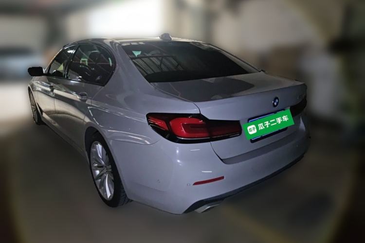 Used BMW 5 Series 2021 530Li Luxury Edition Premium Package Rear Left 45 Deg