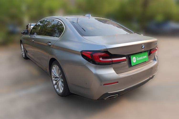 Used BMW 5 Series 2021 530Li Executive Luxury Package Rear Left 45 Deg