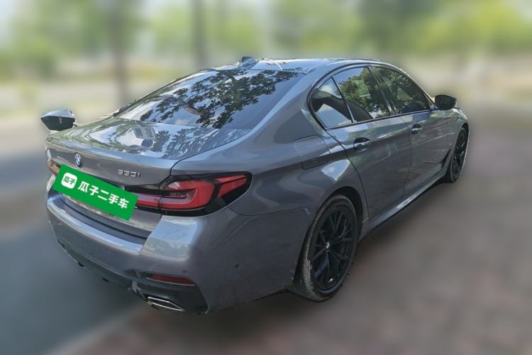 Used BMW 5 Series 2021 530i M Sport Package Rear Right 45 Deg