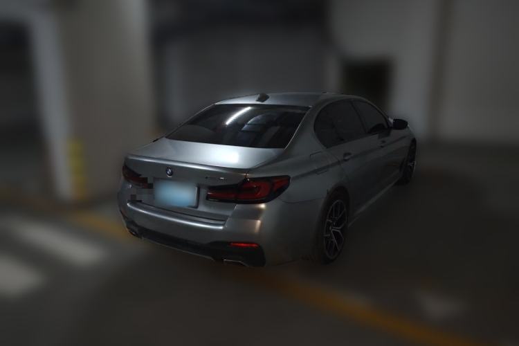 Used BMW 5 Series 2021 525Li M Sport Package Rear Right 45 Deg
