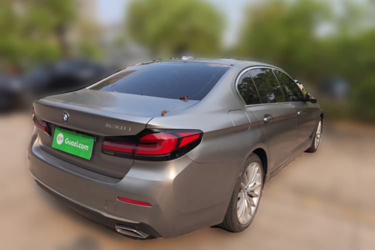 Used BMW 5 Series 2021 530Li Executive Luxury Package Rear Right 45 Deg