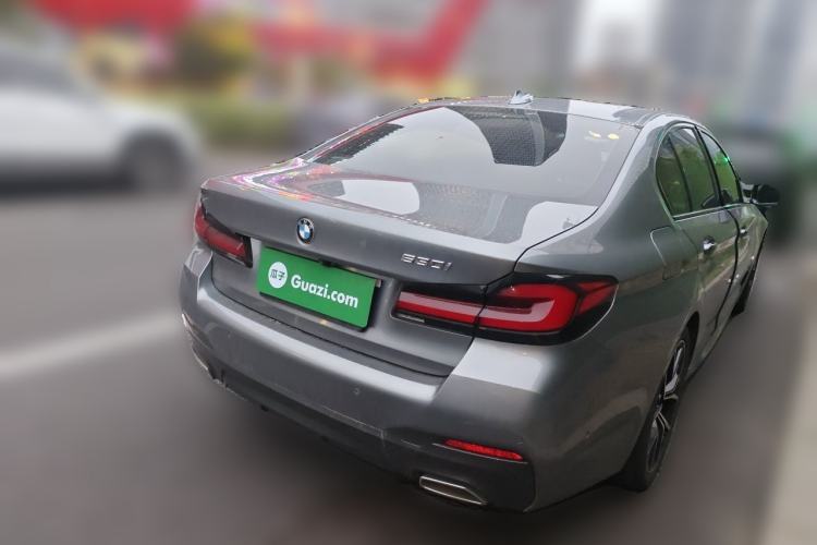 Used BMW 5 Series 2021 530i Sport Line M Sport Package Rear Right 45 Deg