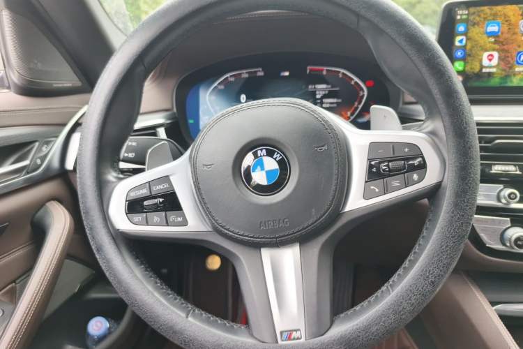 Used BMW 5 Series 2021 530Li Luxury Edition M Sport Package Steering Wheel